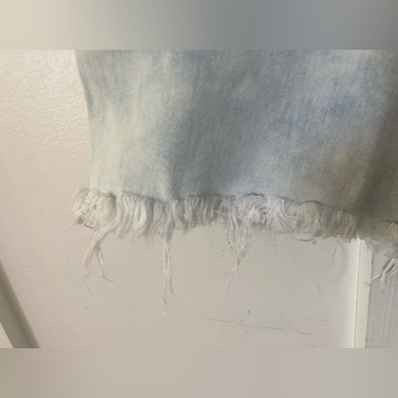 Pacsun high rise denim shorts size 25 light wash - Picture 8 of 8